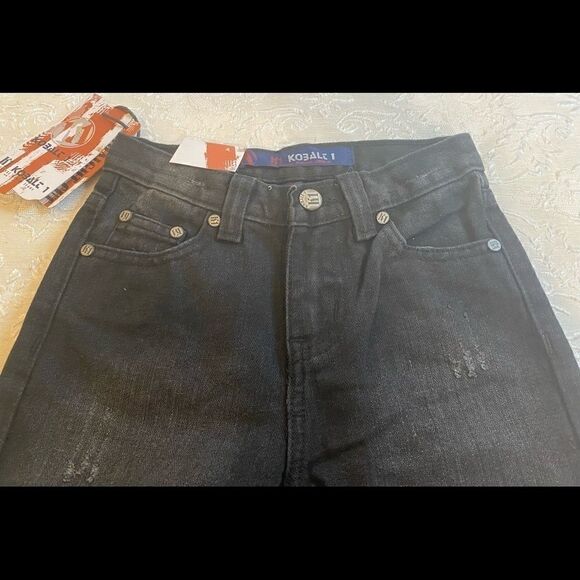 💥K1 Kobale 1 Boys Straight Cut Denim  Jeans 5 - Picture 5 of 10